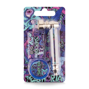 Fajka metalowa zestaw 3w1 – Euphoria Psychedelic