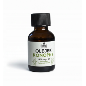 Olejek Konopny – Kombinat Konopny 5% – 2500 mg – 50 ml