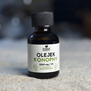 Olejek Konopny – Kombinat Konopny 5% – 2500 mg – 50 ml