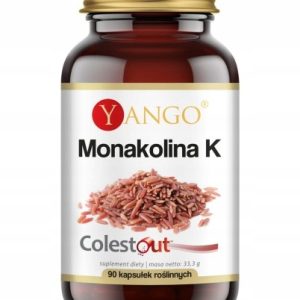 Monakolina K obniżenie cholesterolu – 90 kaps.