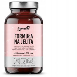 Formuła na Jelita – naturalne wsparcie mikroflory jelitowej | 50 kapsułek