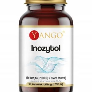 Mio-inozytol 500 mg – wsparcie metabolizmu i poziomu glukozy – 90 kapsułek