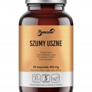 Szumy Uszne – naturalne wsparcie słuchu i krążenia | 50 kapsułek