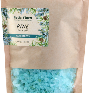 Sól do kąpieli Rozluźniająca przed snem SOSNA BETTER SLEEP FOLK&FLORA 500g
