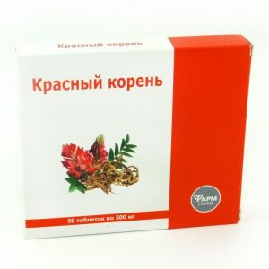CZERWONY KORZEŃ 500mg  50 tab. EREKCJA PROSTATA