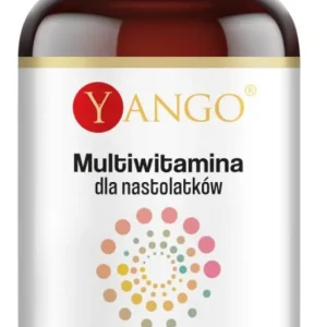 Multiwitamina dla Nastolatków- witaminy i minerały, energia, odporność i rozwój- 90 kapsułek- Yango.