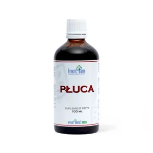 PŁUCA 100 ml Płyn Oddech Kaszel Oczyszczanie Eukaliptus Mięta Imbir