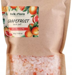 Sól do kąpieli Relaksująca GREJPFRUT GOOD MOOD FOLK&FLORA 500g