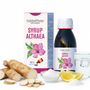 SYROP ALTHAEA PRAWOSLAZ LEKARSKIBÓL GARDŁA CHRYPKA BEZ KONSERWANTÓW 100 ML