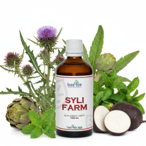 SYLI FARM Ekstrakt Wątroba Trawienie Detox 100 ml Ostropest Krople