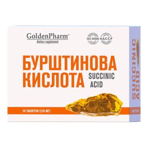 KWAS BURSZTYNOWY MEGA DAWKA 150 mg 50 tab.