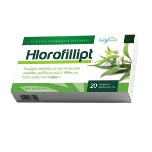 CHLOROFILLIPT NATURALNY ANTYBIOTYK GRONKOWIEC 800