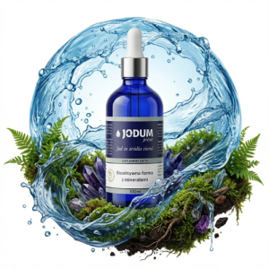 JODUM PRIME Carska Jod Jonowy 100ml Minerały Śladowe Tarczyca Metabolizm Krople Detoks