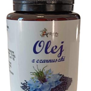 OLEJ ZIMNOTLOCZONY Z CZARNUSZKI W KAPSULKACH ARAM NATURA 500 mg 60 kaps