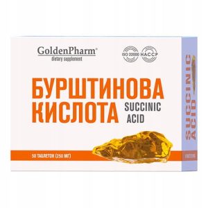 KWAS BURSZTYNOWY MEGA DAWKA 150 mg 50 tab.