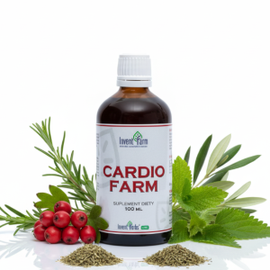 CARDIO FARM Płyn  Serce Krążenie Ciśnienie Zioła 100 ml Głóg Antyoksydanty