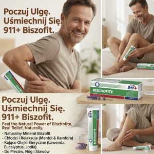 911 BALSAM BISZOFITEM NA STAWY MIĘŚNIE 100 ml