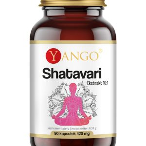 Shatavari – ekstrakt regulacja kobiece hormony – 90 kaps.
