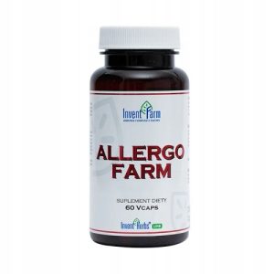 Allergo Farm 60 kapsułek Alergia Pyłki Kurz