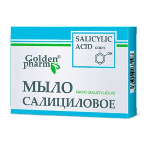 MYDŁO SALICYLOWE W KOSTCE TRĄDZIK ŁUPIEŻ 70 g