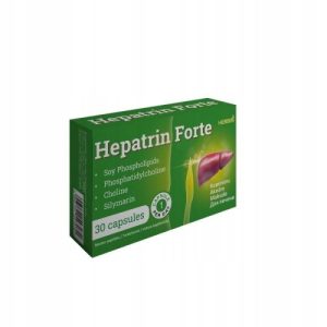 Hepatrin Forte Fosfatydylocholina Sylimaryna Ostropest Zdrowa Wątroba 30k