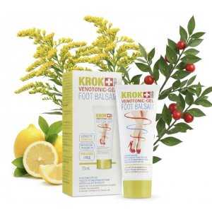 Balsam do zmęczonych nóg ze skłonnością do obrzęków Krokmed 75ml