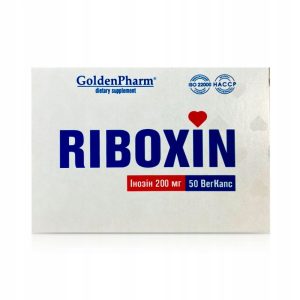 Riboxin Inosine (Inozyna) 50 kapsułek po 200mg