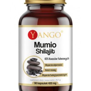 Mumio – Shilajit – 40% kwasów fulwowych – 90 kaps.
