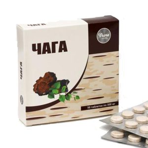 CZAGA CHAGA SYBERYJSKA HUBA BRZOZOWA 50 tab 500mg