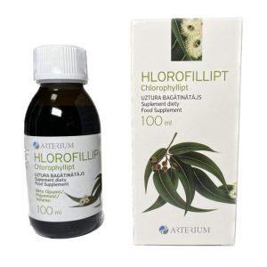 CHLOROFILIPT PŁYN EKSTRAKT CHLOROFILU EUKALIPTUSA 100 ml