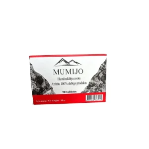 Mumio (Shilajit) Oczyszczone – 90 tabletek