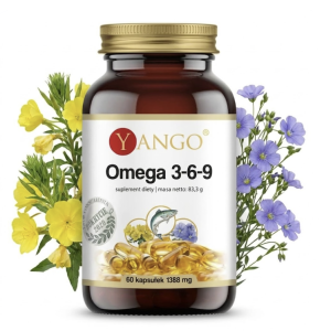Omega 3-6-9 60k kompleks kwasów omega z witaminą E