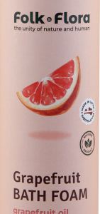 Antycelulitowa pianka do kąpieli „Grejpfrut” Folk&Flora 400ml