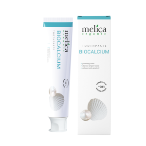 Melica Organic Naturalna Pasta do Zębów Bez Fluoru Biocalcium 100ml