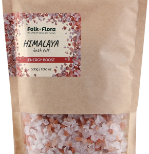 Sól do kąpieli Regenerująca HIMALAYA ENERGY BOOST FOLK&FLORA 500g