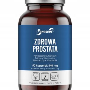 Panaseus Zdrowa Prostata 50 kapsułek z 7 naturalnymi składnikami